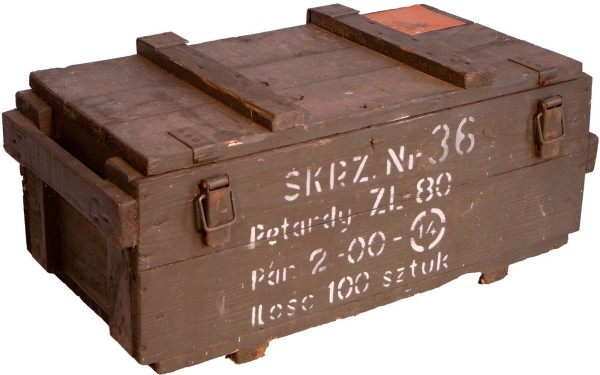 Munitionskiste B WARE!! "SKRZ 78" Aufbewahrungskiste Militärkiste Munitionsbox