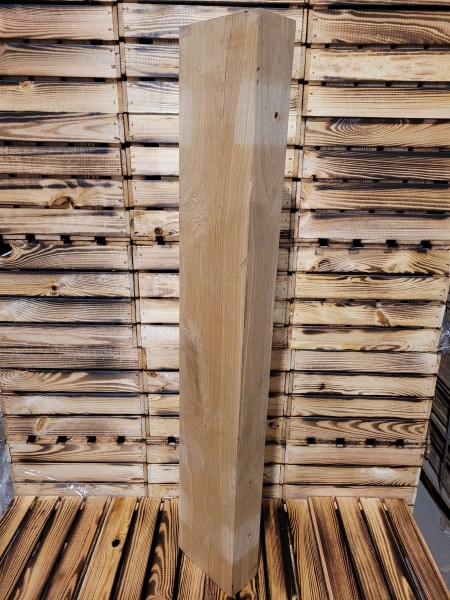 Holzbohle Eiche (gebraucht massiv) mit Gebrauchspuren 119x19x9cm Holzbrett Eichenholz Eiche DIY