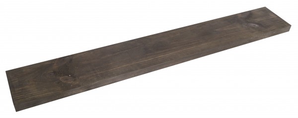 neue grosse Holzplanke schwarz lasiert 100cm x 14,5cm Holzstärke 3cm aus Nadelholz